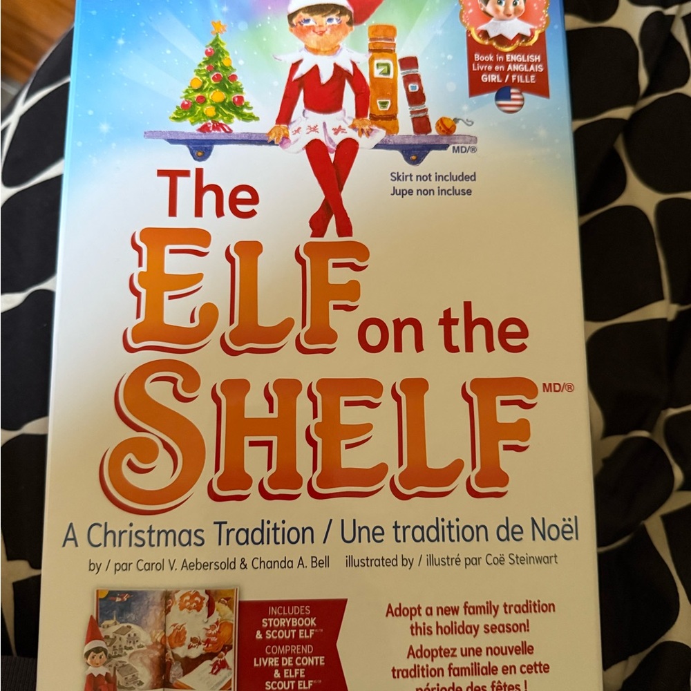 Elf on the Shelf Christmas Tradition Book